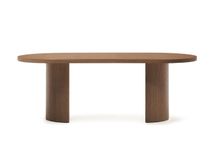Eetkamertafel NEALY - Walnootfineer KAV T00012MW09