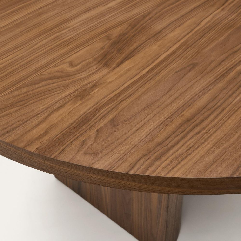 Eetkamertafel NEALY - Walnootfineer KAV T00012MW09