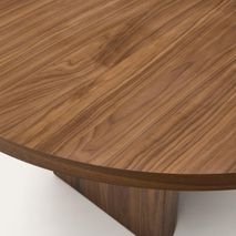 Eetkamertafel NEALY - Walnootfineer KAV T00012MW09