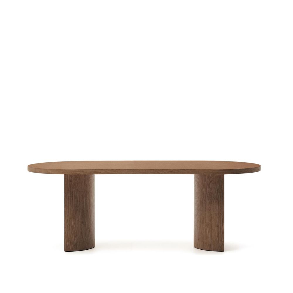 Eetkamertafel NEALY - Walnootfineer KAV T00012MW09