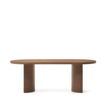 Eetkamertafel NEALY - Walnootfineer KAV T00012MW09
