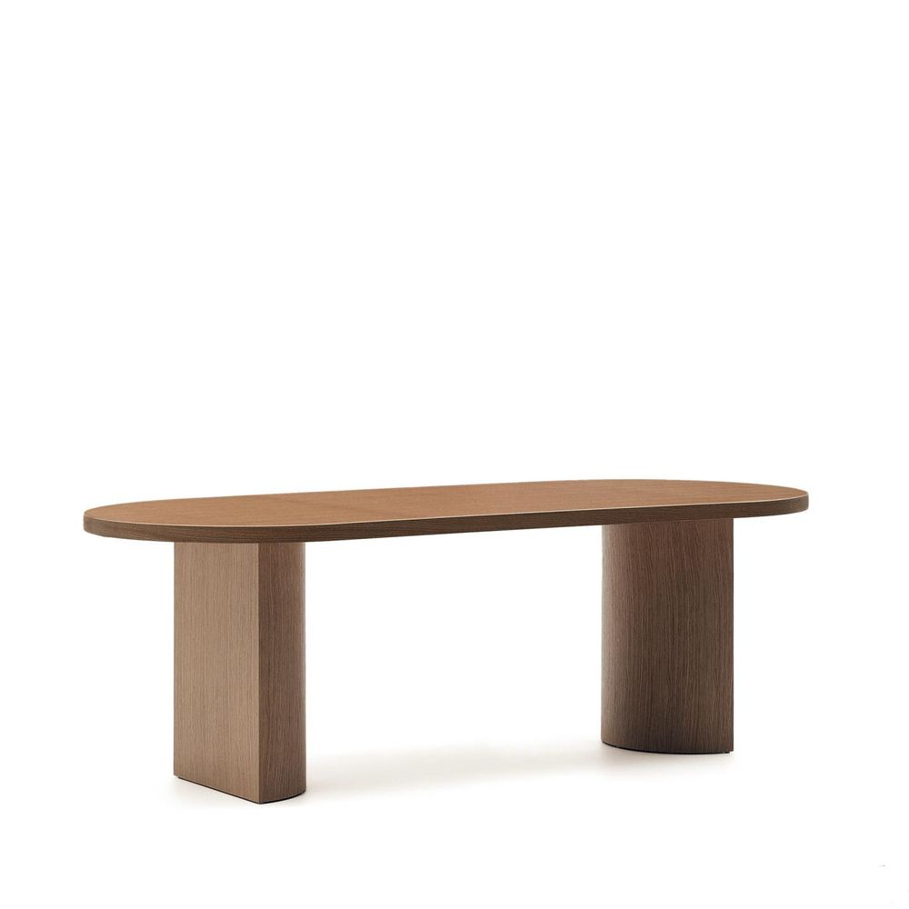 Eetkamertafel NEALY - Walnootfineer KAV T00012MW09