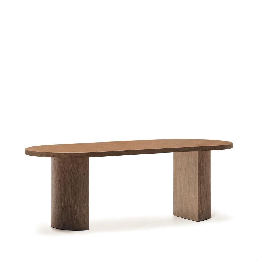 Eetkamertafel NEALY - Walnootfineer KAV T00012MW09