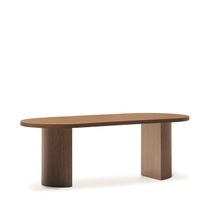 Eetkamertafel NEALY - Walnootfineer KAV T00012MW09