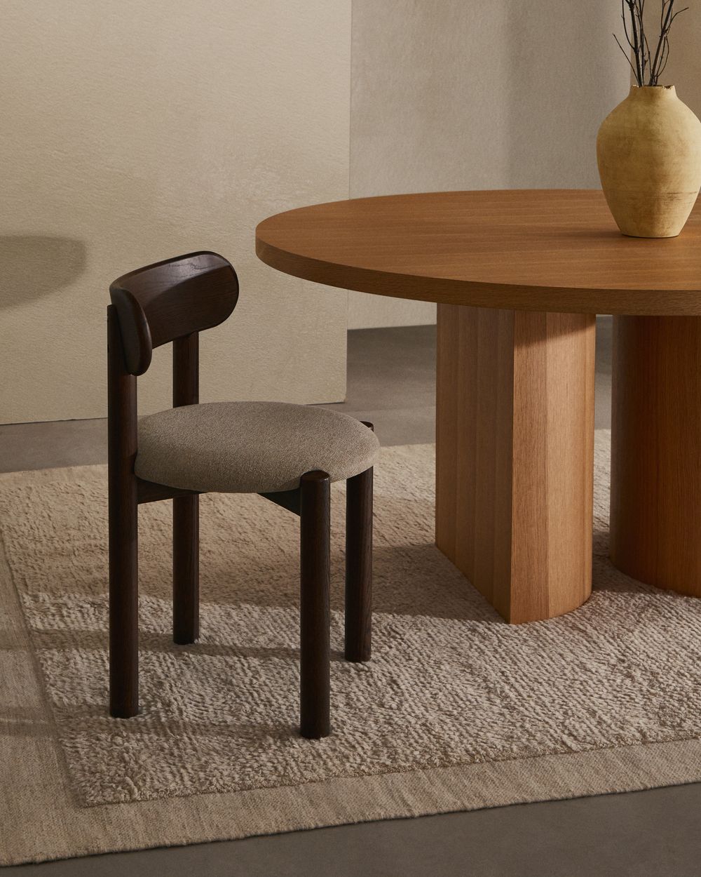 Eetkamertafel NEALY - Naturel eikenfineer KAV T0300050MM40