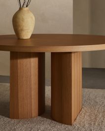 Eetkamertafel NEALY - Naturel eikenfineer KAV T0300050MM40