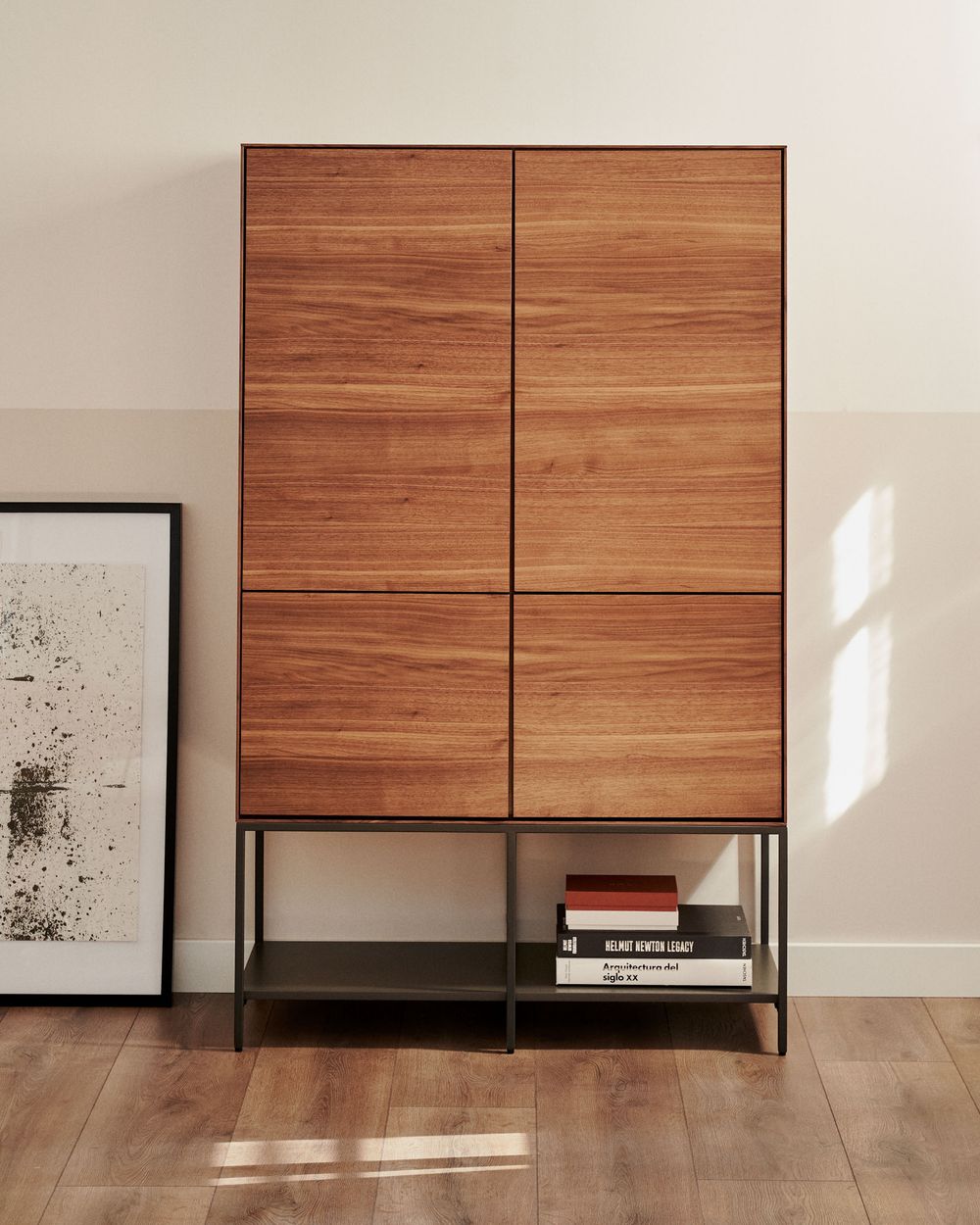 Wandkast VEDRANA - Walnootfineer KAV M0400014MM41