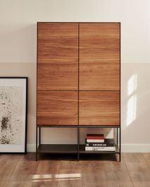Wandkast VEDRANA - Walnootfineer KAV M0400014MM41