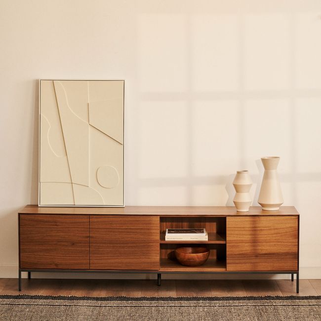 Tv-meubel VEDRANA - Walnootfineer