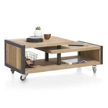 Salontafel METALO - Railway Brown HEH 36342