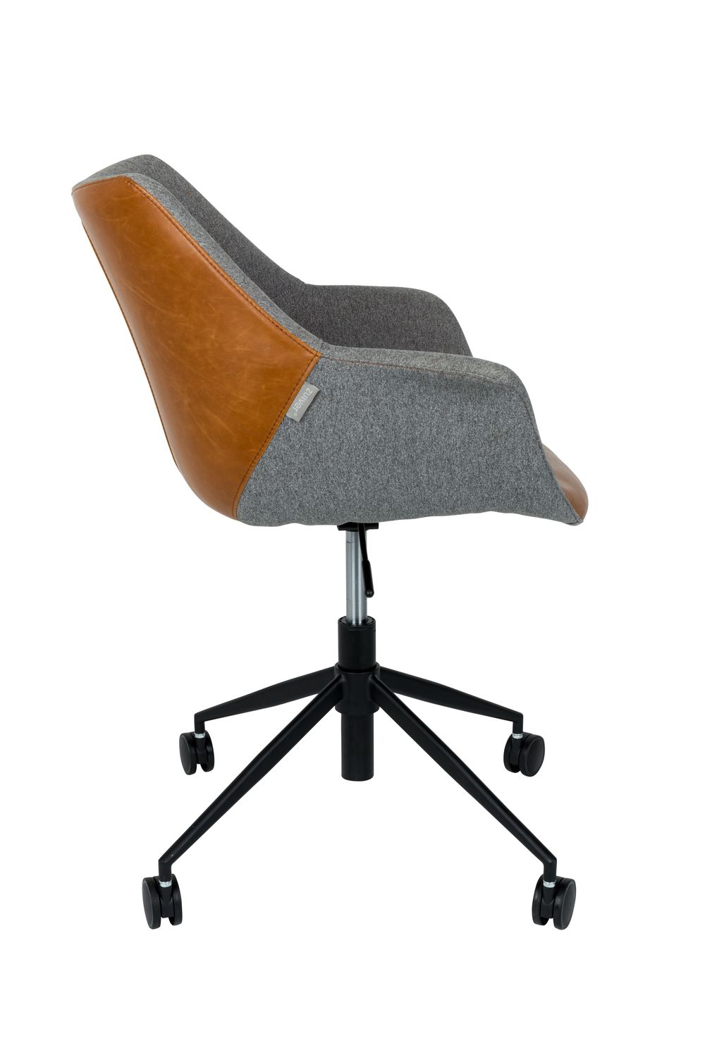 Bureaustoel DOULTON OFFICE - Grijs/Bruin ZVR 1300003