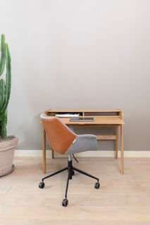 Bureaustoel DOULTON OFFICE - Grijs/Bruin ZVR 1300003