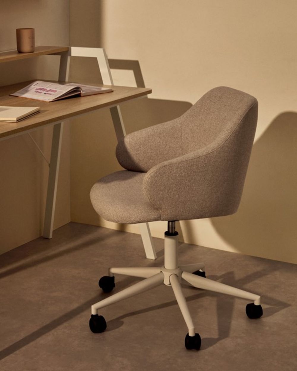 Bureaustoel EINARA - Roze KAV CC2261GR39