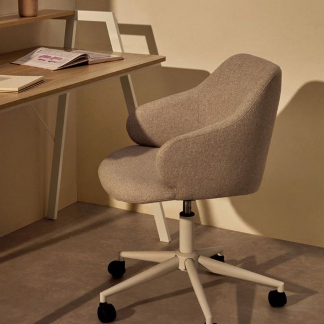 Bureaustoel EINARA - Lichtgrijs