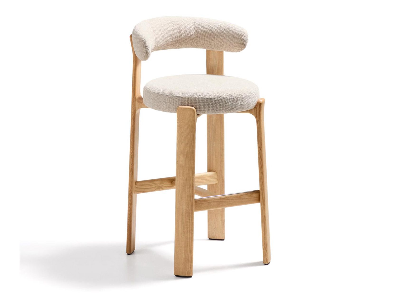 Barstoel GRANITE - Beige / Notelaartoon