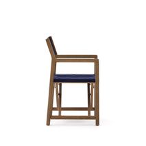 Vouwstoel VILARA - Blauw / Beige KAV CC00161HK25