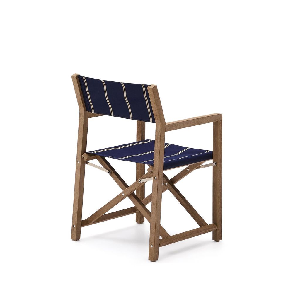 Vouwstoel VILARA - Blauw / Beige KAV CC00161HK25