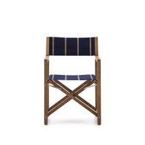 Vouwstoel VILARA - Blauw / Beige KAV CC00161HK25