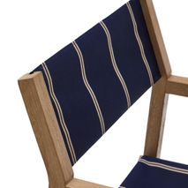 Vouwstoel VILARA - Blauw / Beige KAV CC00161HK25