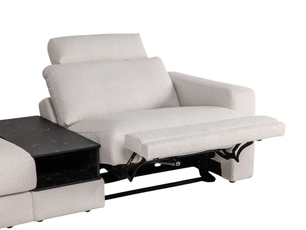 Hoekzetel met elektrische relax MIRABLE - Crème C-DFM-5-TZHK1