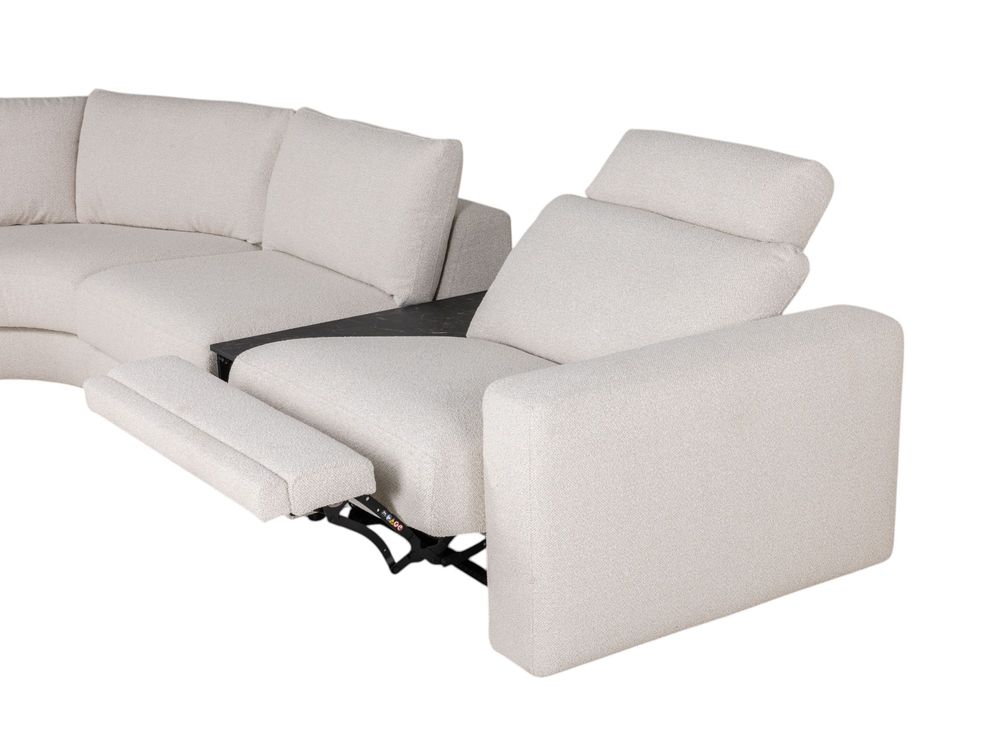 Hoekzetel met elektrische relax MIRABLE - Crème C-DFM-5-TZHK1