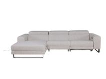 Hoekzetel met elektr. relax LESTER - Beige C-KUK-12-HKS1