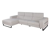 Hoekzetel met elektr. relax LESTER - Beige C-KUK-12-HKS1