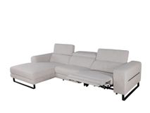 Hoekzetel met elektr. relax LESTER - Beige C-KUK-12-HKS1
