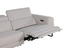 Hoekzetel met elektr. relax LESTER - Beige C-KUK-12-HKS1