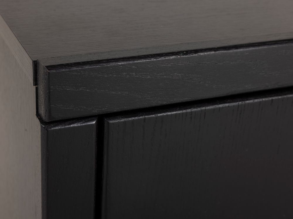 Tv-meubel CHAZZ groot - Zwart HAV-2-00008