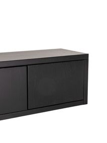 Tv-meubel CHAZZ groot - Zwart HAV-2-00008