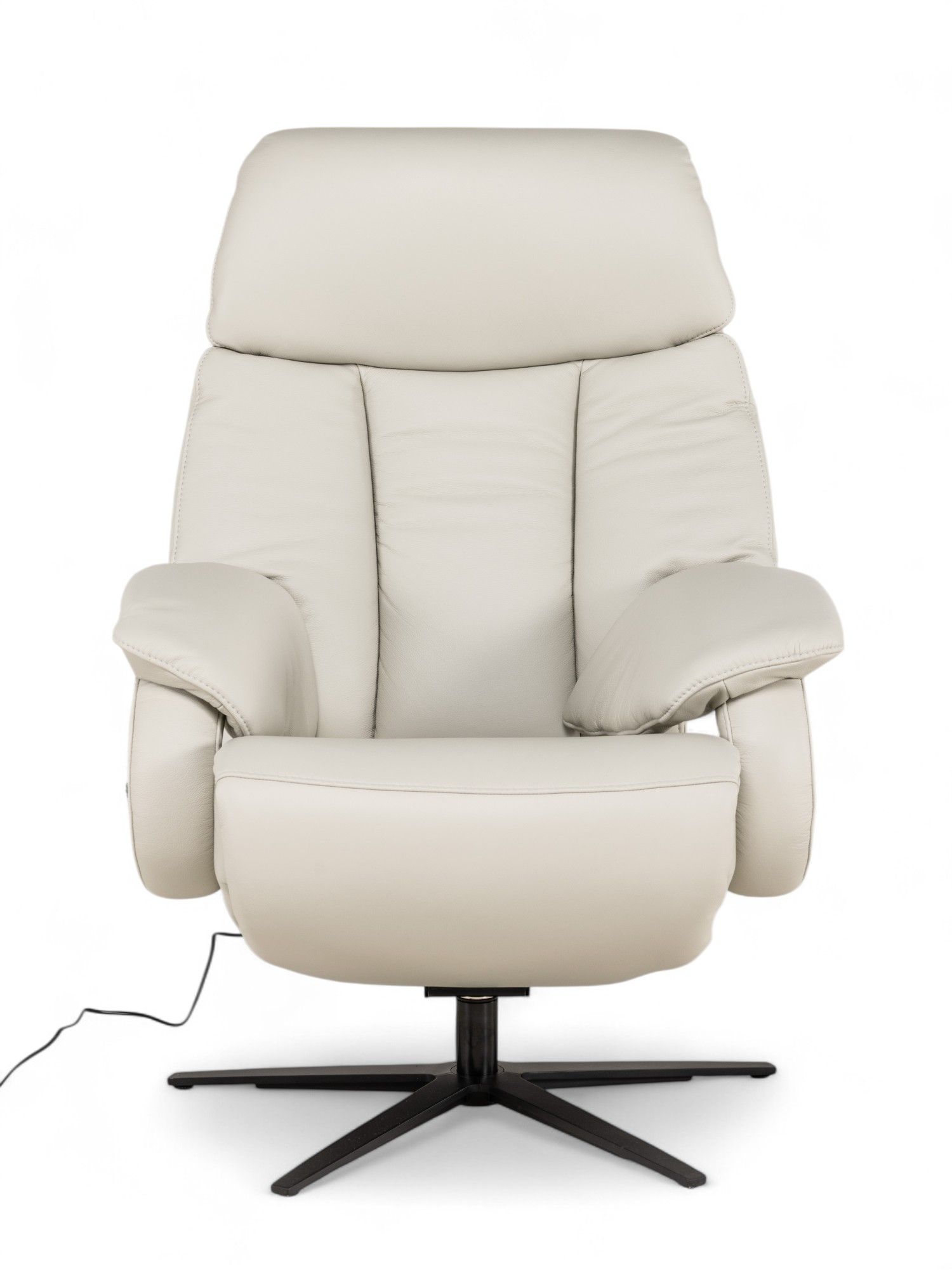 Elektrische Relaxfauteuil Large VERTO - Zilvergrij