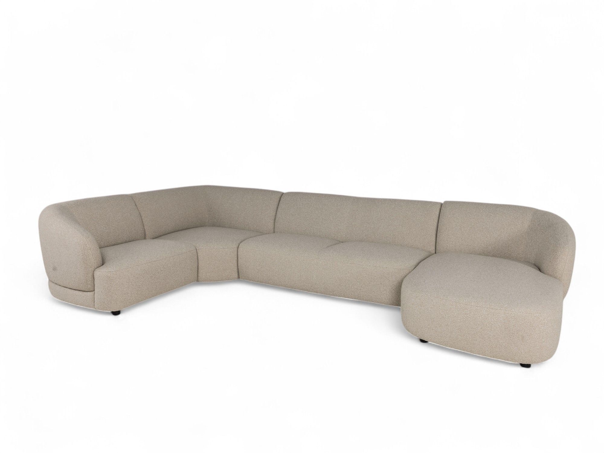 Hoeksalon CERVO - Beige