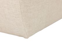 Hoekzetel met poef FOXTROT - Beige C-CAL-93-HK