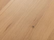 Eetkamertafel SVEN/JAX - Mat gelakt eiken/zwart C-VDD-1-TFL-281