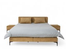 Boxspring incl. 2 nachttafels Bastille - Cognac C-SFD-82-BXS1