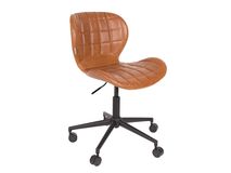 Bureaustoel OMG - Bruin Leder ZVR 1300006