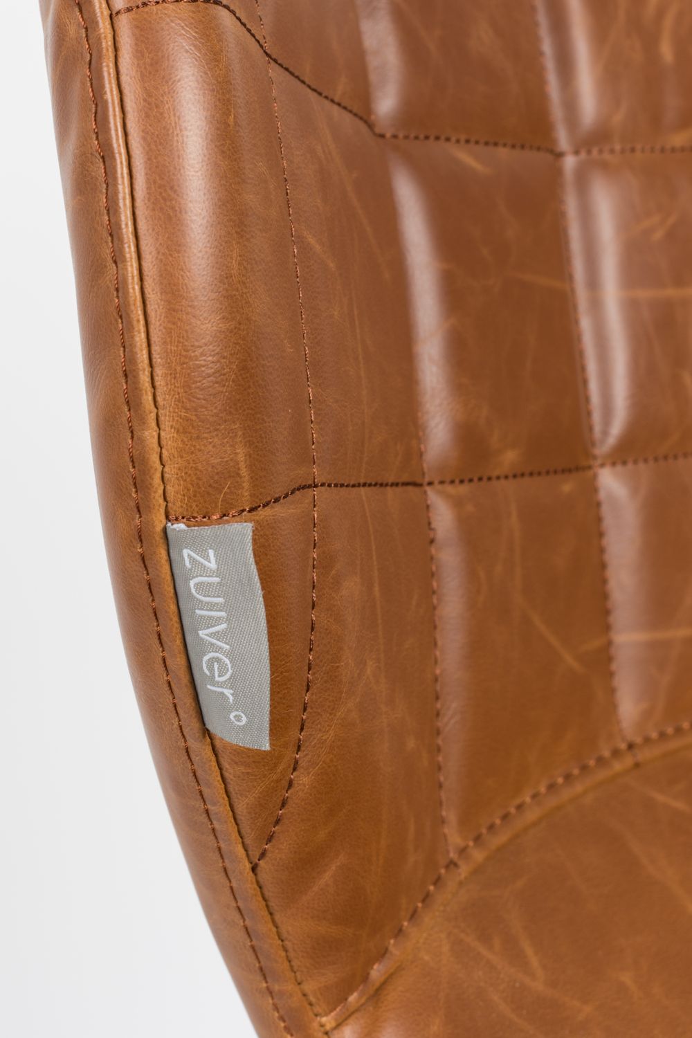 Bureaustoel OMG - Bruin Leder ZVR 1300006