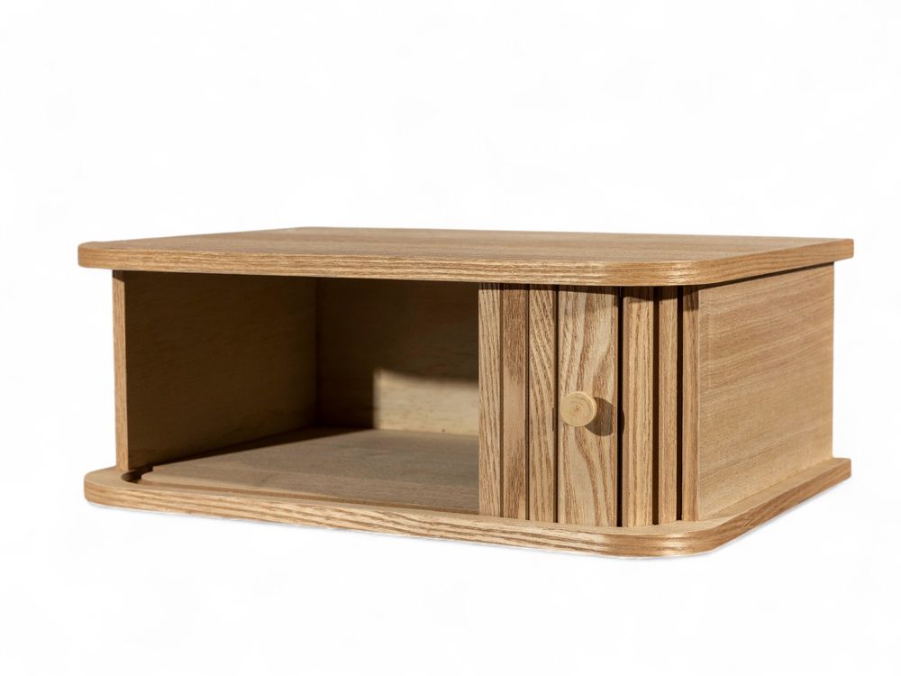 Hangend nachttafel JENA - Populierenhout DEE 375059-N