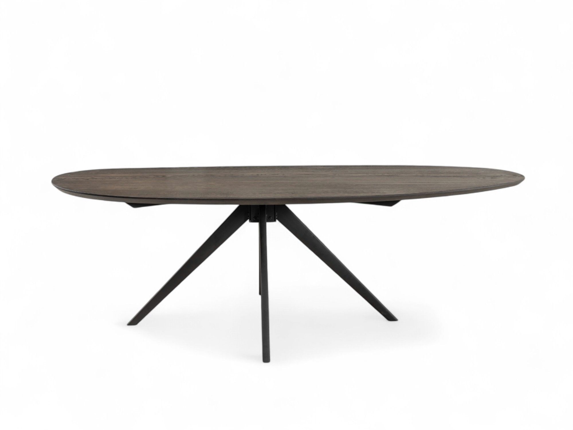 Eetkamertafel KIEZEL/JOA - Vintage coal/zwart C-VDD-7-TFL-024