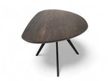 Eetkamertafel KIEZEL/JOA - Vintage coal/zwart C-VDD-7-TFL-024