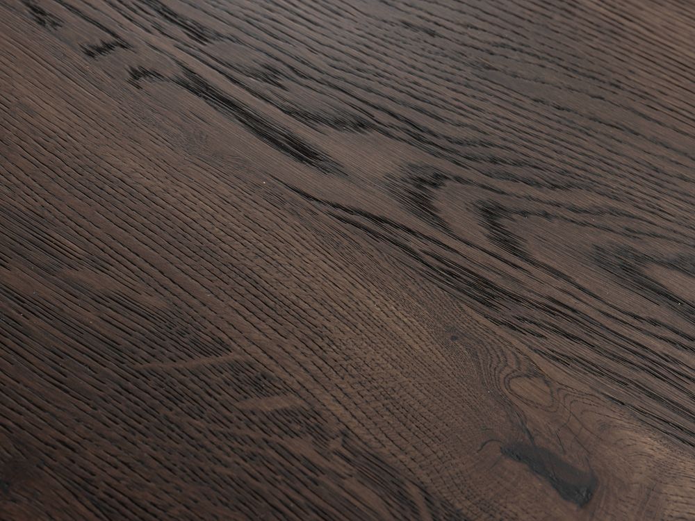 Eetkamertafel KIEZEL/JOA - Vintage coal/zwart C-VDD-7-TFL-024