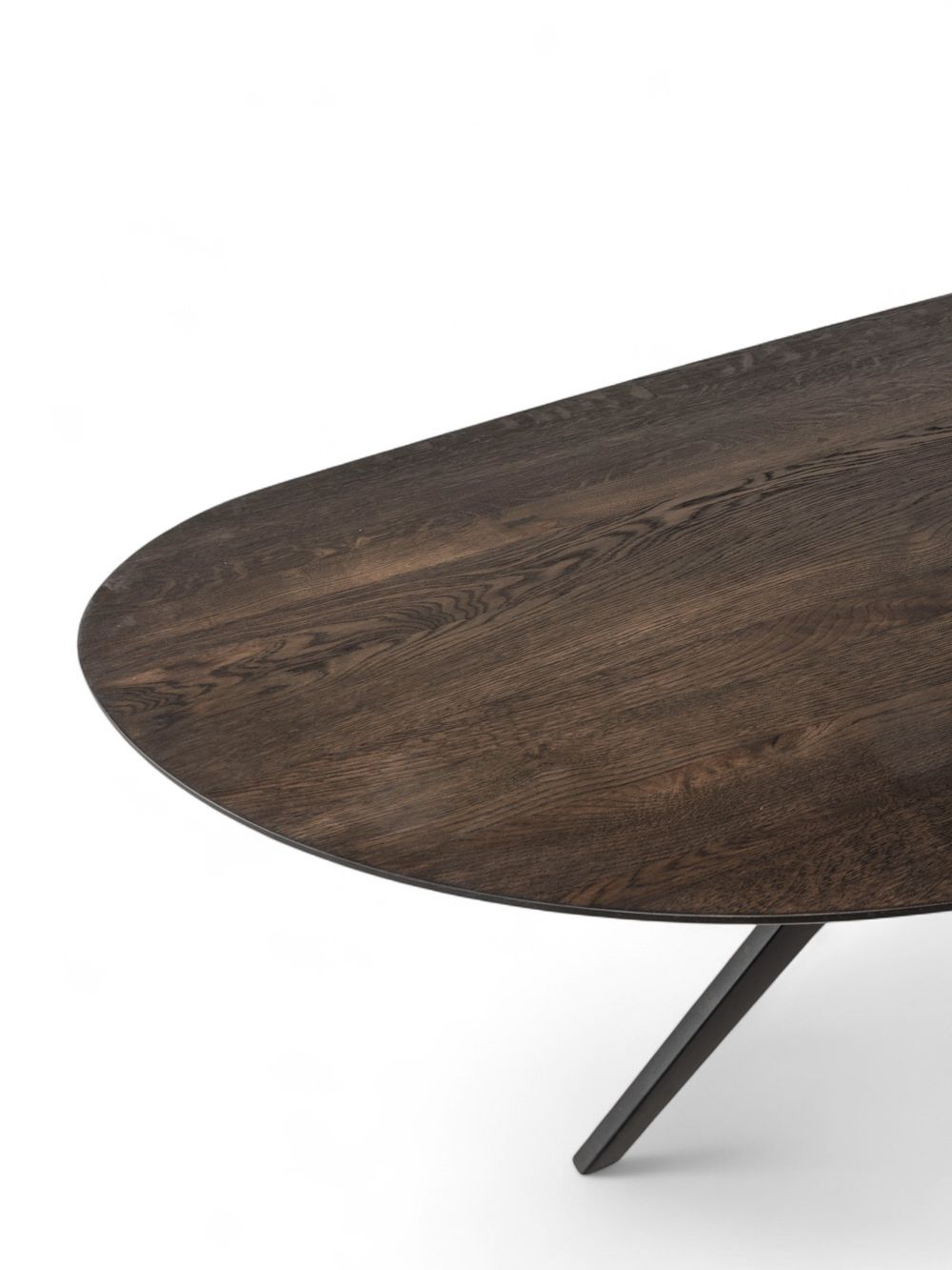 Eetkamertafel KIEZEL/JOA - Vintage coal/zwart C-VDD-7-TFL-024