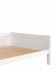 Bed BASIC met lattenbodem - Wit SCE 6121-10