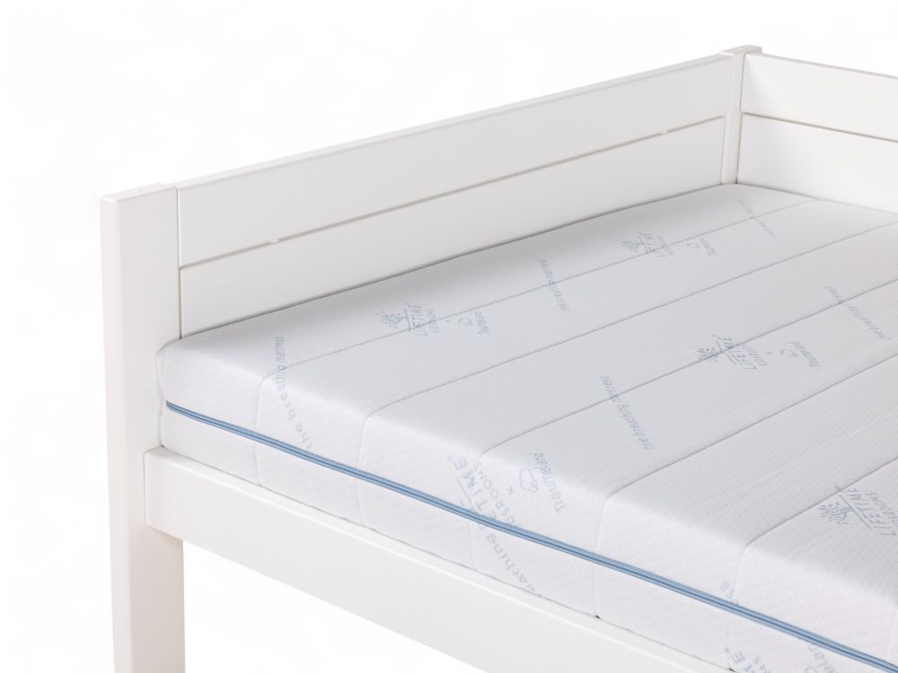 Bed BASIC met lattenbodem - Wit SCE 6121-10