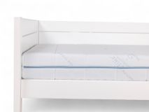 Bed BASIC met lattenbodem - Wit SCE 6121-10
