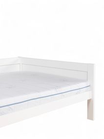 Bed BASIC met lattenbodem - Wit SCE 6121-10