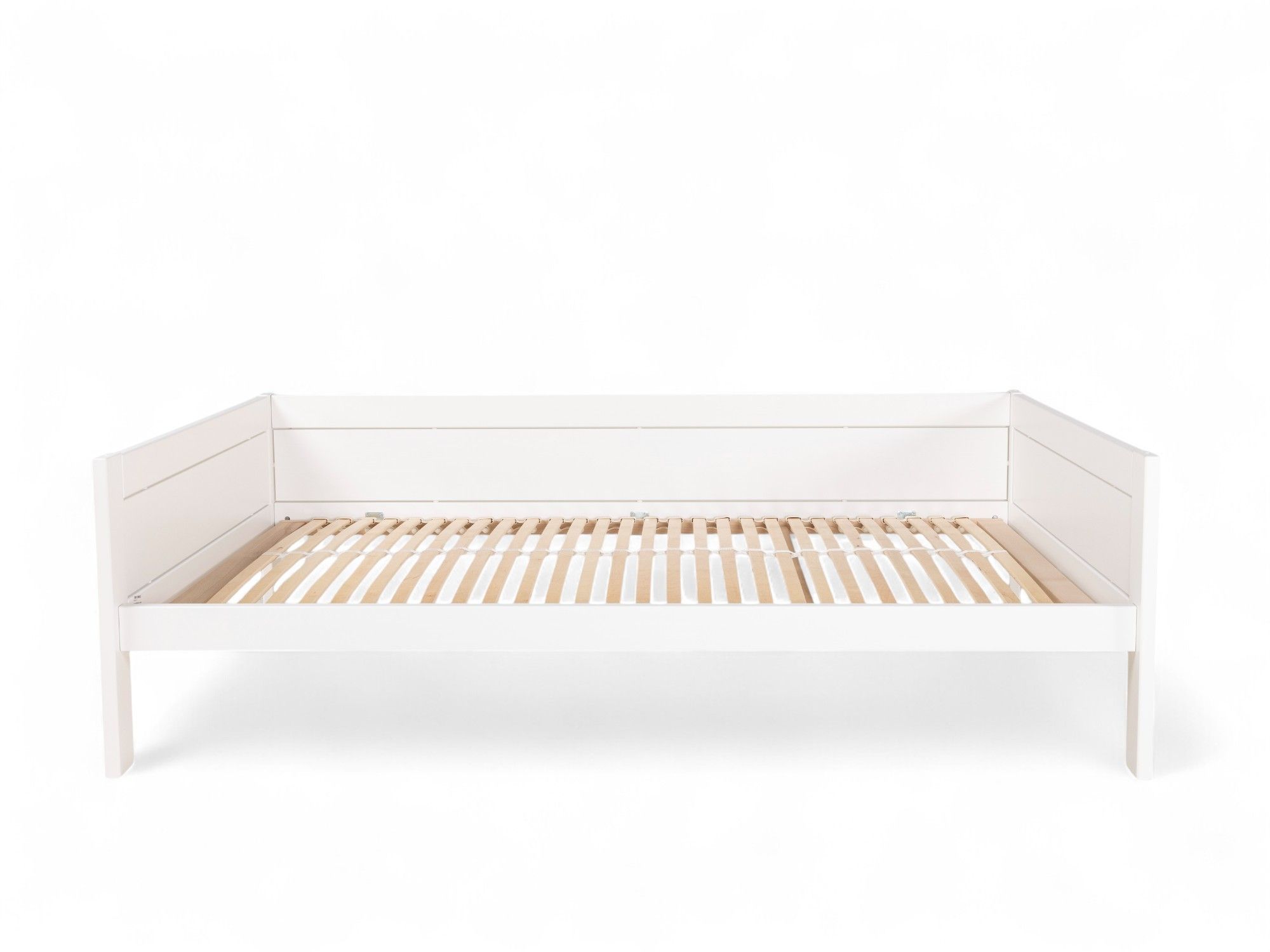 Bed BASIC met lattenbodem - Wit