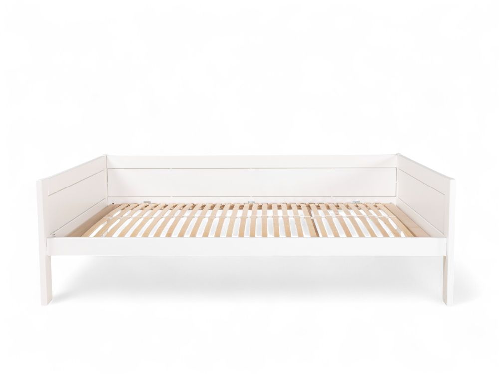Bed BASIC met lattenbodem - Wit SCE 6121-10