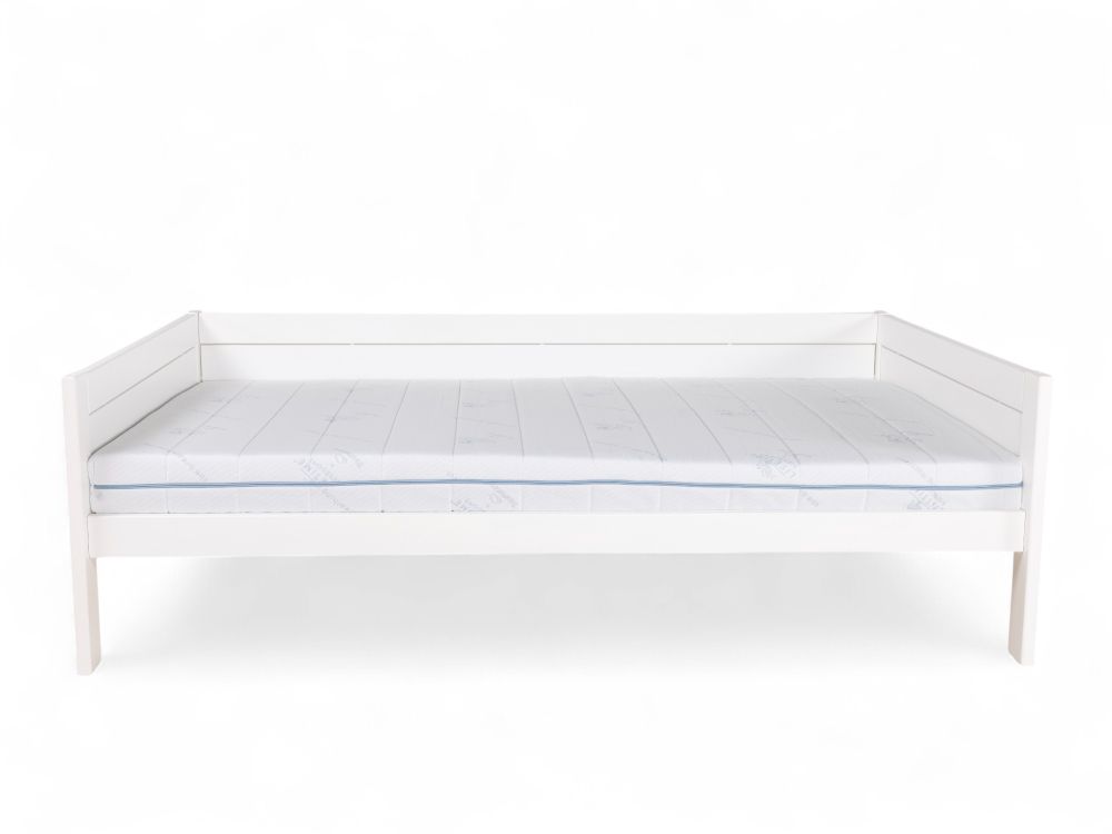 Bed BASIC met lattenbodem - Wit SCE 6121-10